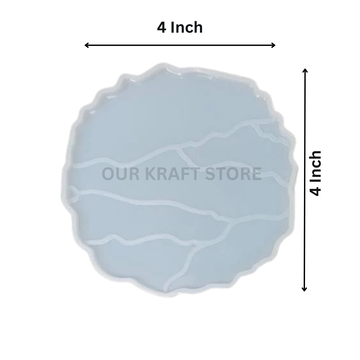 4 Inch River Coaster Mould