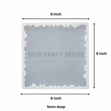 8 Inch Agate Square Mould