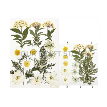 Dry Press on Flower Sheet