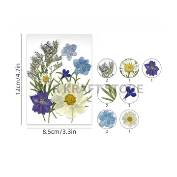 Dry Press on Flower Sheet